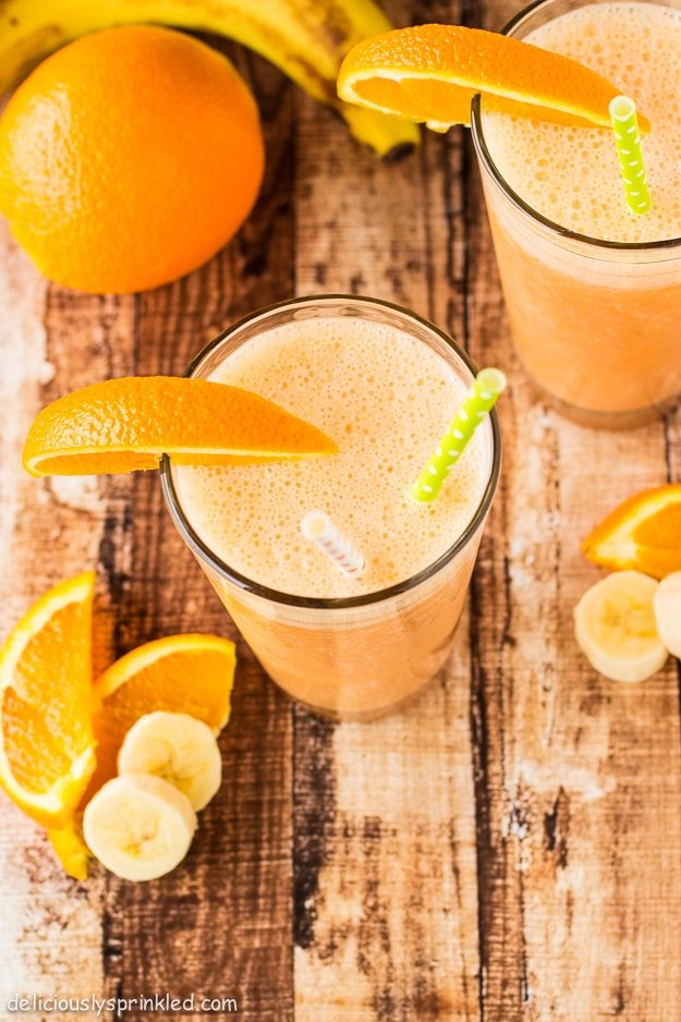 Orange Banana Smoothie