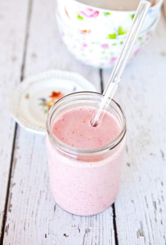 Strawberries And Cream Smoothie