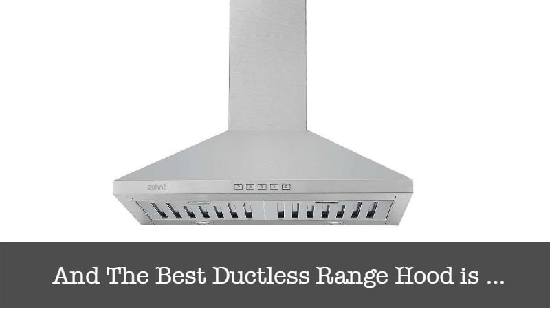 Top Ductless Range Hood