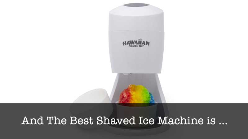 ice machine review Shaved