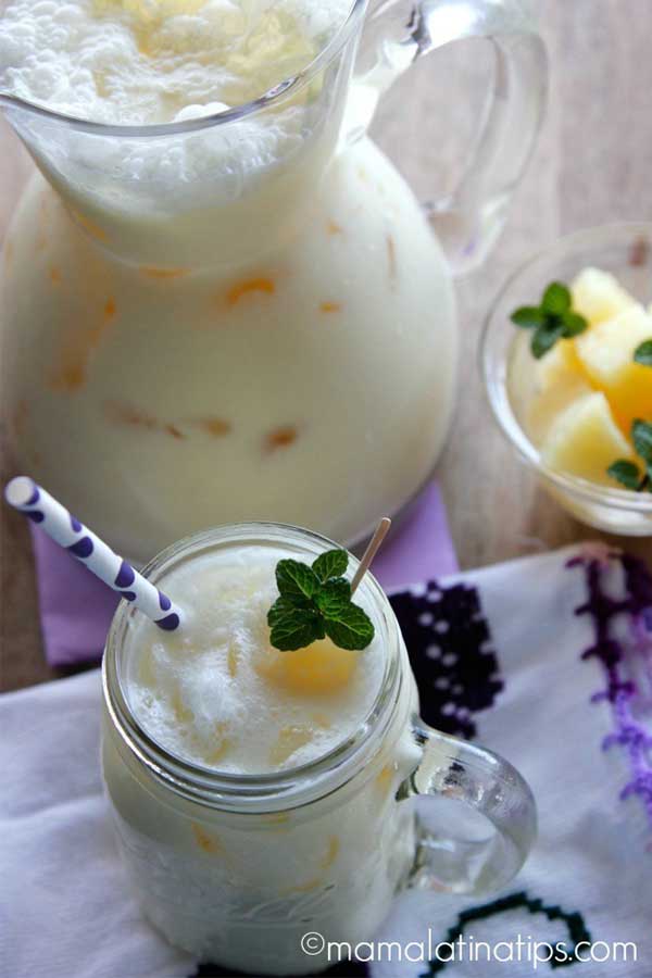 Pineapple Coconut Agua Fresca