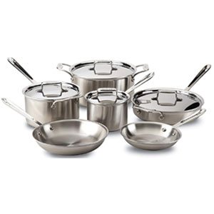 Best for induction All-Clad Stainless Steel Cookware