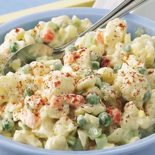 Keto Cauliflower Potato Salad