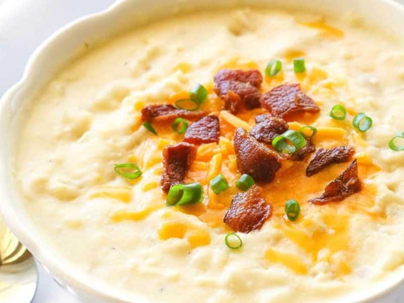 Crockpot Potato Detox Soup