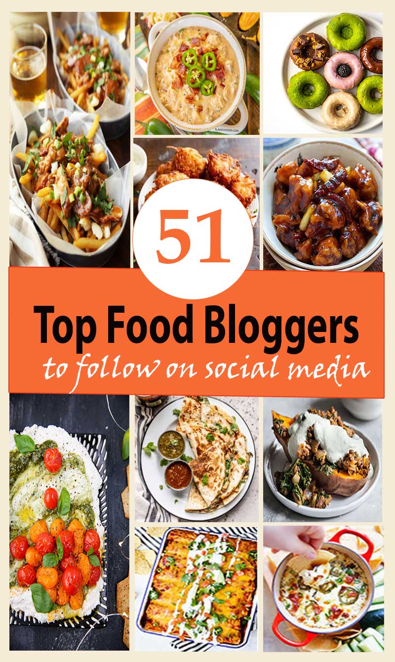 51 Top Food Bloggers to Follow on Social Media Best Pickist