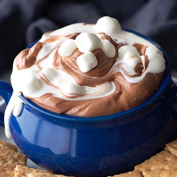 Fluffy S’moras Dip