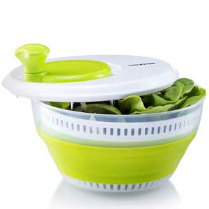 Gourmia GMS9100 Collapsible Salad Spinner