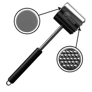 Non-Slip Handle Meat Tenderizer