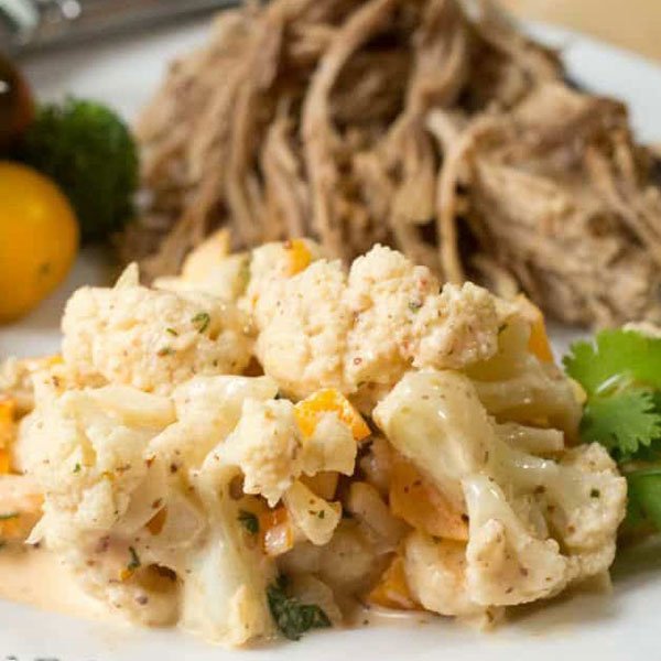 Keto Southwestern Cauliflower Salad