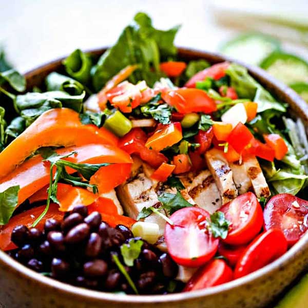 Keto Tex Mex Chicken Salad