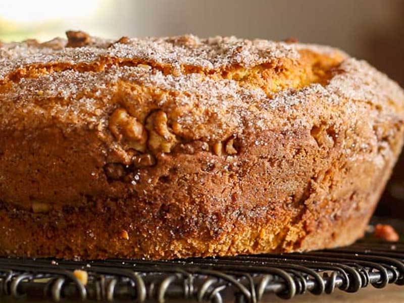 Cinnamon Walnut Coffee Cake