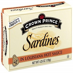 crown prince sardines in louisiana Hot Sauce