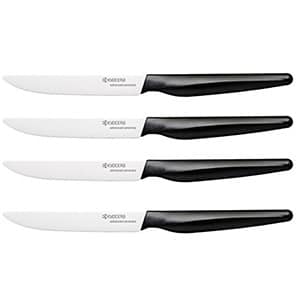 kyocera sk 5-pc advanced ceramic steak knife set