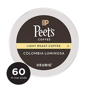 peet’s coffee colombia luminosa k cup