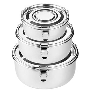 premium stainless steel food storage containers by the fresh locker