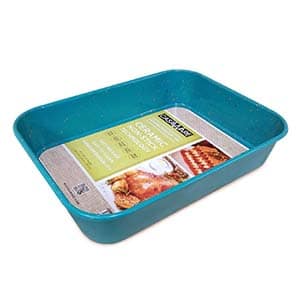 casaWare ceramic nonstick lasagna/roaster pan