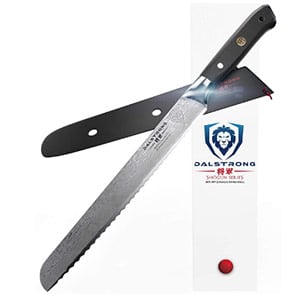 dalstrong 10 inch bread knife shogun series