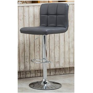 roundhill furniture swivel leather adjustable hydraulic bar stool