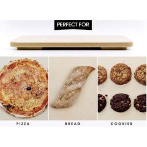 solido rectangular 14" x 16" pizza stone