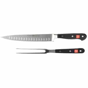 wusthof hollow-ground carving set