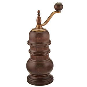 zassenhaus speyer 5.1 inch dark stained beech pepper mill