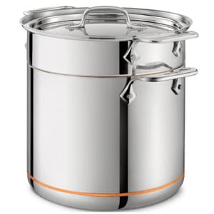 all- clad’s copper core 6807 stainless steel pentola