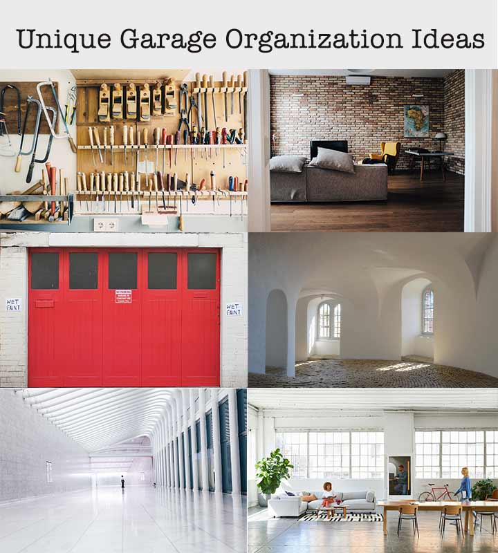 unique garage organization ideas