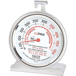 winco tmt 3-inch dial oven thermometer