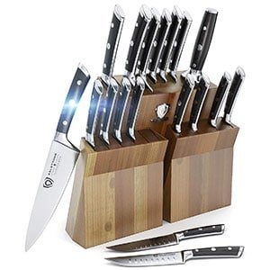 dalstrong knife set block - gladiator series colossal knife set