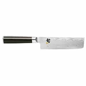 shun cutlery classic 6.5” nakiri knife; kitchen knife handcrafted in japan