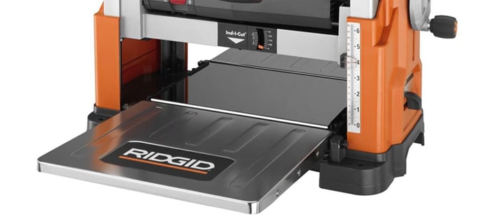 large infeed and outfeed tables