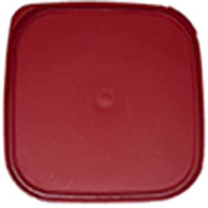 tupperware square modular mates seal in passion red