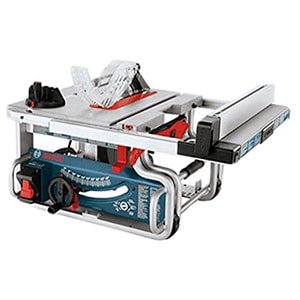bosch 10-inch portable jobsite table saw gts1031 with one-handed carry handle