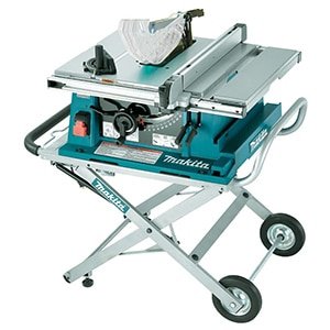 makita 2705x1 10-inch contractor table saw with stand