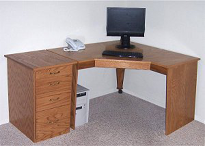 corner computer desk