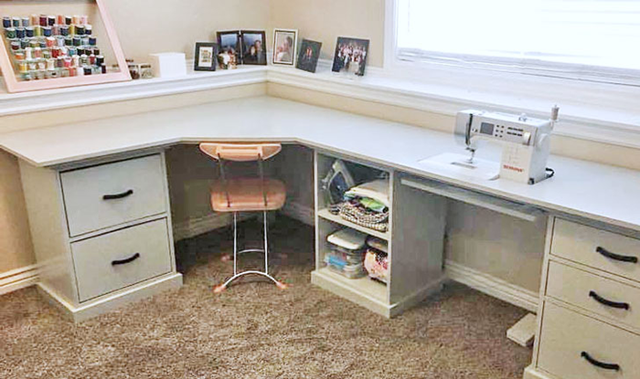 office corner desktop